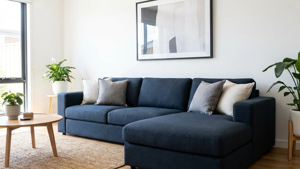 best sofas under 500 - L-shape sectional with reversible chaise