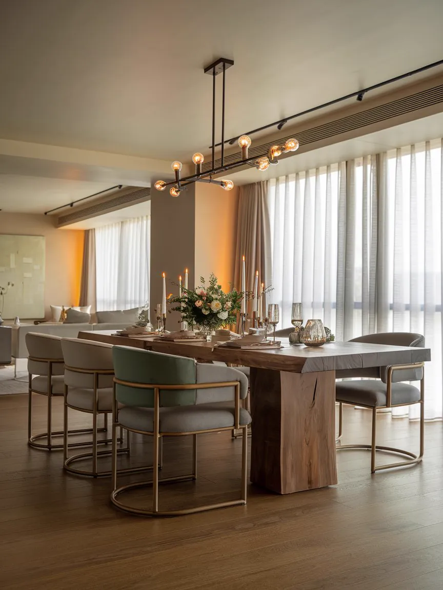 Decorate your dining room with modern decor ideas